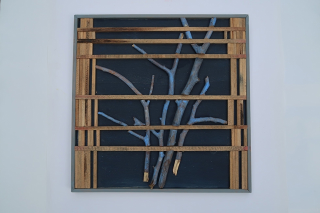 takkenhout | 2019 | 37 bij 37 cm