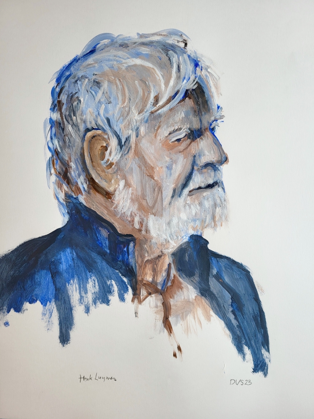 Henk 2 | 2023 | 50 bij 65 cm | acrylverf